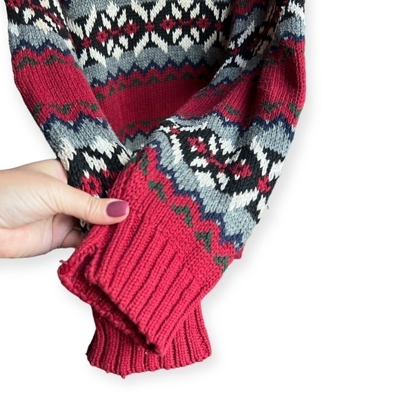 American Eagle Outfitters Vintage Men’s Nordic Ramie Crewneck Sweater, Medium - Picture 6 of 12